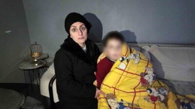 Sultanbeyli’de eşi tarafından terk edilen Serpil Kuvancı, biri özel gereksinimli