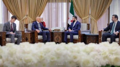 Suriye Devlet Başkanı Ahmed eş-Şara, ABD’nin Ankara Büyükelçisi ve Suriye