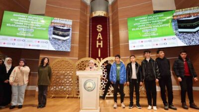 Şahinbey Belediye Başkanı Mehmet Tahmazoğlu, Umre Ödüllü Kitap Okuma Yarışması