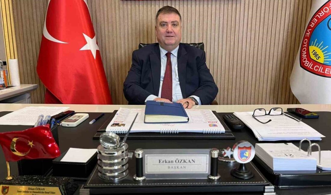 İzmir Şoförler ve Otomobilciler Esnaf Odası Başkanı Erkan Özkan, İzmir