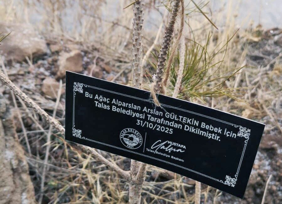 Talas Belediyesi, 2025 yılında doğan bebekler adına yıl başından itibaren