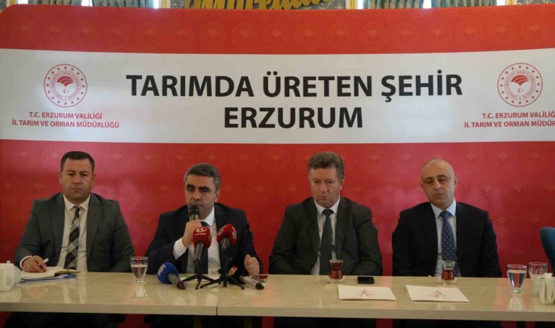 Tarım ve Orman İl Müdürü Alpaslan Kenger, 2025 Yılında Erzurum