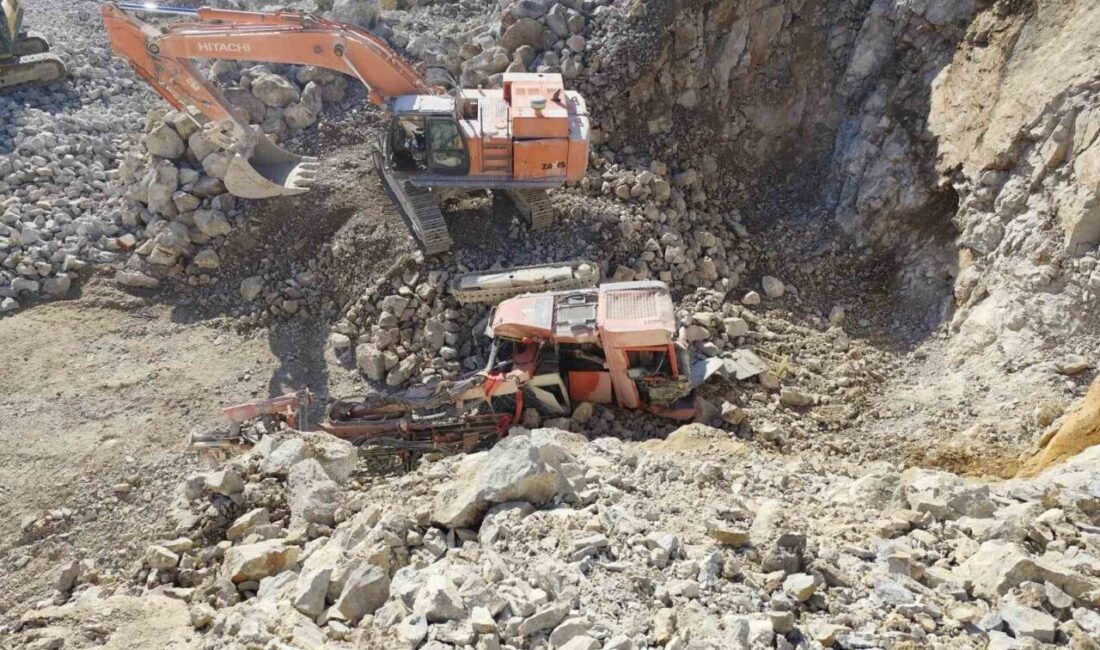 Ankara’nın Çubuk ilçesinde bir maden ocağında meydana gelen iş kazasında