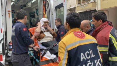 Aydın’ın Efeler ilçesinde yaşlı kadın taziye evine yemek yaptığı sırada