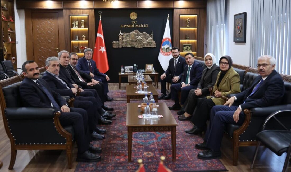 Kayseri’ye çalışma ziyareti gerçekleştiren TBMM Engelli Bireylerin Toplumsal Hayata Katılımlarının