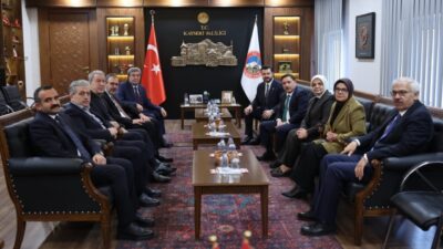 Kayseri’ye çalışma ziyareti gerçekleştiren TBMM Engelli Bireylerin Toplumsal Hayata Katılımlarının