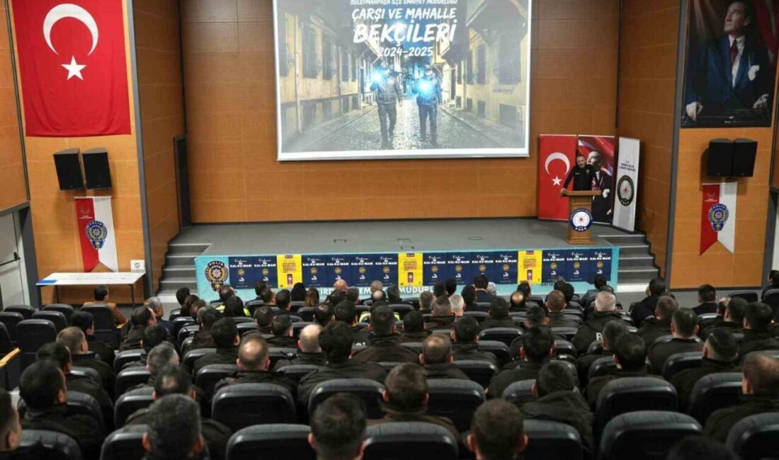 Tekirdağ İl Emniyet Müdürü Ahmet Metin Turanlı’nın katılımıyla Süleymanpaşa’da gerçekleştirilen