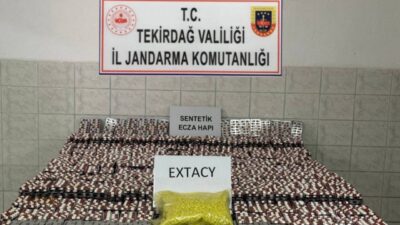 Tekirdağ’ın Çorlu ilçesinde jandarma ekiplerince gerçekleştirilen operasyonda on binlerce adet
