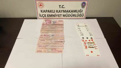 Kapaklı İlçe Emniyet Müdürlüğü ekipleri tarafından yapılan kumar operasyonunda 7