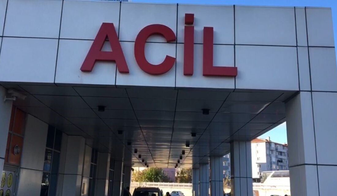 Tekirdağ’ın Çerkezköy ilçesinde sobayı tiner ile tutuşturmaya çalışan 2 kişi