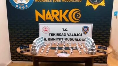 Tekirdağ’ın Çorlu ilçesinde sokak satıcılarına yönelik operasyonda yakalanan 2 şüpheli