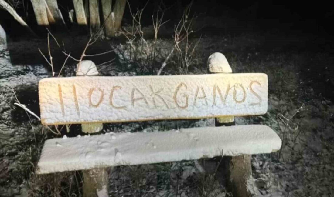 Tekirdağ’ın yüksek rakımlı bölgelerinde hava sıcaklığının düşmesiyle birlikte yağmur yerini