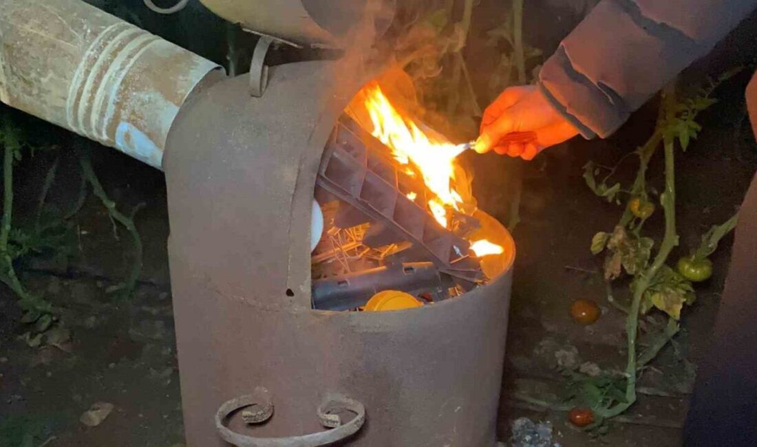 Mersin’in bazı bölgelerinde hava sıcaklığının gece yarısından itibaren eksiyi görmesiyle