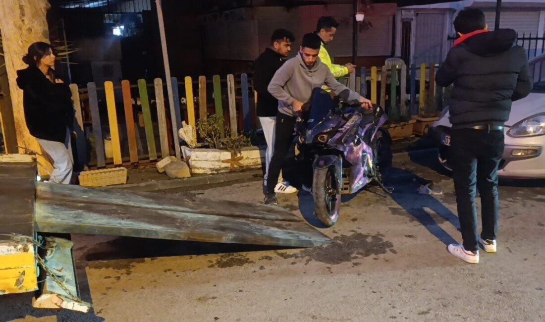 Antalya’da otomobil ile motosiklet çarpışması sonucu meydana gelen kazada, motosikletli