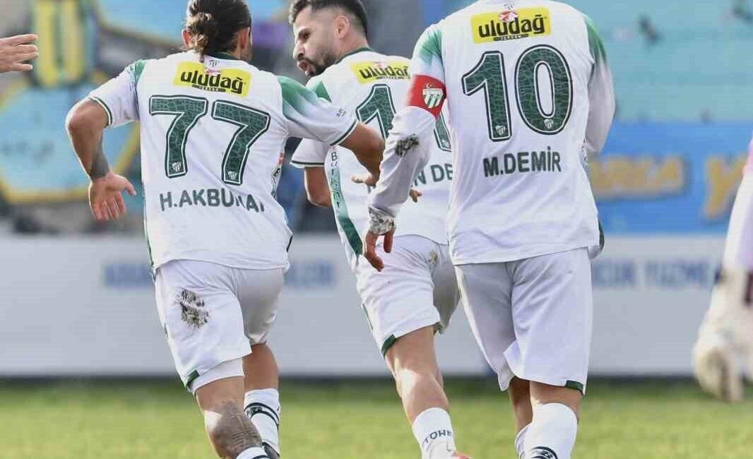 TFF 2. Lig Kırmızı Grup’un 21. haftasında Bursaspor, deplasmanda karşılaştığı