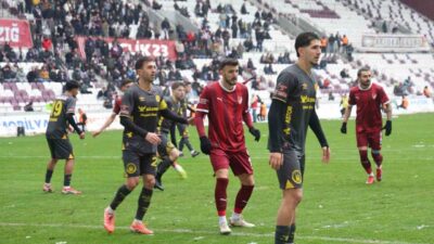TFF 2. Lig Beyaz Grup’un 22. haftasında Elazığspor, sahasında karşılaştığı