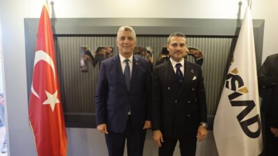 Ticaret Bakanı Ömer Bolat, MÜSİAD Antalya Şube Başkanı Yusuf Akgül