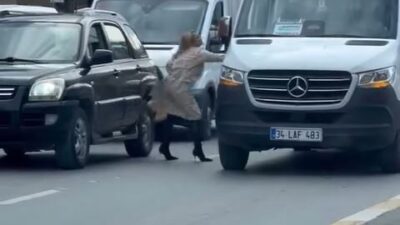 İstanbul Esenyurt’ta trafikte yaşanan sözlü tartışma kısa süreli gerginliğe yol