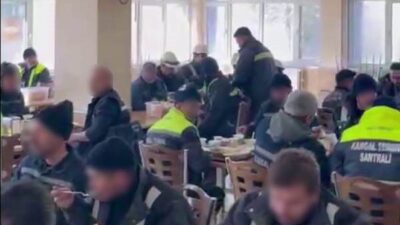 Torku iştiraki olan Konya Şeker’e bağlı Kangal Termik Santrali’nde işçilere