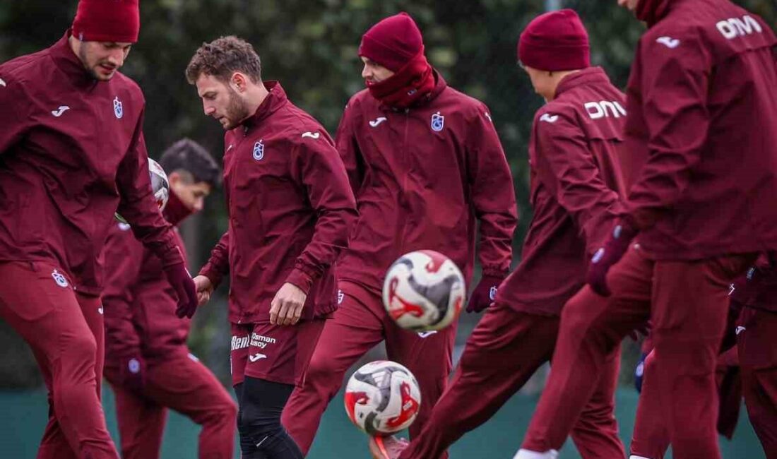 Trendyol Süper Lig’in 18. haftasında Kocaelispor ile karşılaşacak Trabzonspor, rakibiyle