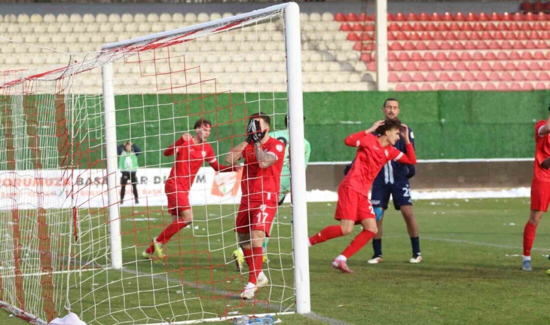 Trendyol 1. Lig’in 21. haftasında Boluspor, sahasında karşılaştığı Sarıyer’e 2-1