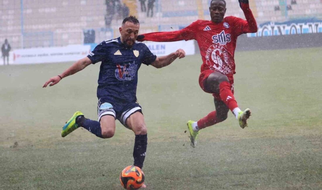 Trendyol 1. Lig’in 23. haftasında Erzurumspor FK sahasında karşılaştığı Sarıyer’i