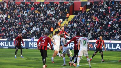 Gaziantep Futbol Kulübü, Trendyol Süper Lig’in 19. haftasında konuk ettiği