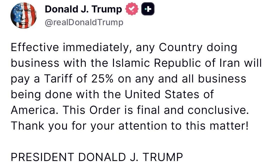 ABD Başkanı Donald Trump, İran ile iş yapan ülkelerin ABD