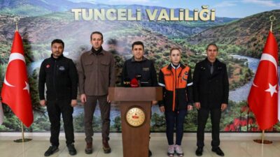 Tunceli Valisi ve Belediye Başkan Vekili Şefik Aygöl, kentte ocak