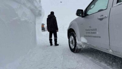 Tunceli’de yoğun kar yağışı ve buzlanma nedeniyle 83 köy yolu