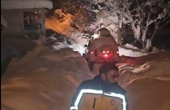 Ovacık’a bağlı Koyungölü köyünde ayağı kırılan 60 yaşındaki kadına, kapalı