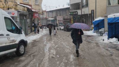 Meteoroloji 13’üncü Bölge Müdürlüğü’nün uyarılarının ardından Tunceli’de kar ve fırtına
