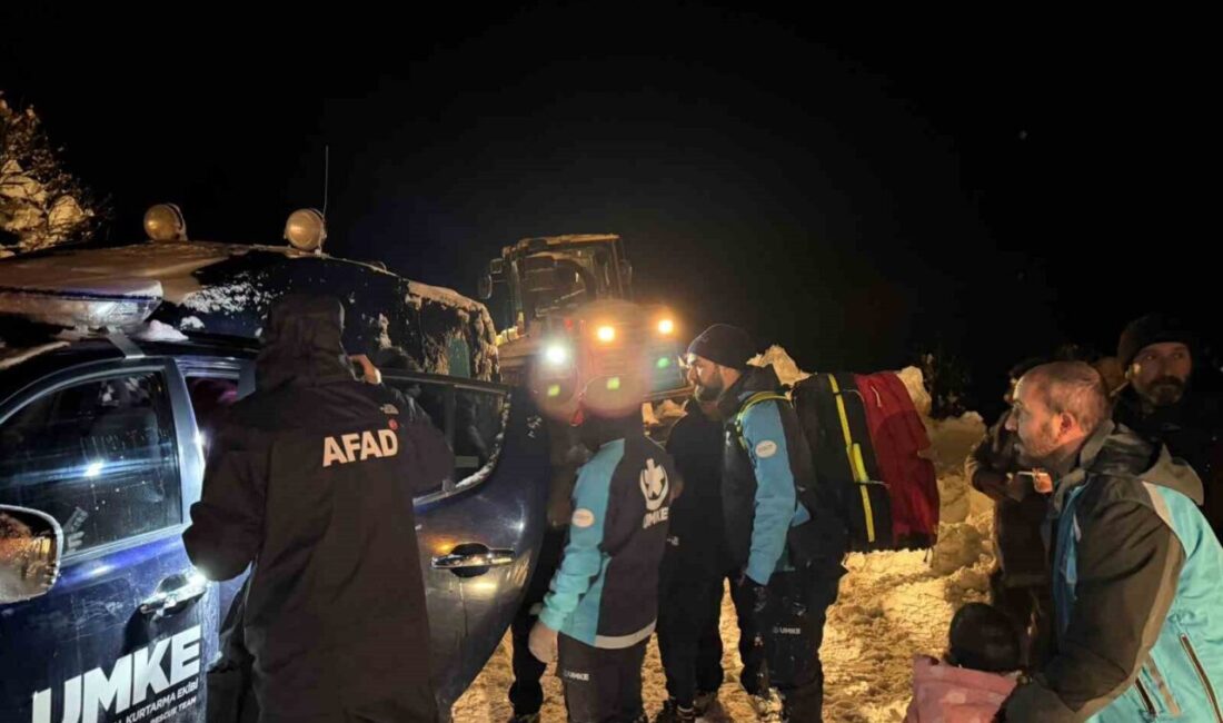 Tunceli’de; UMKE, 112, AFAD, MUAK ve MUDAK ekiplerinin koordineli çalışmasıyla