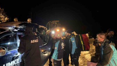 Tunceli’de; UMKE, 112, AFAD, MUAK ve MUDAK ekiplerinin koordineli çalışmasıyla