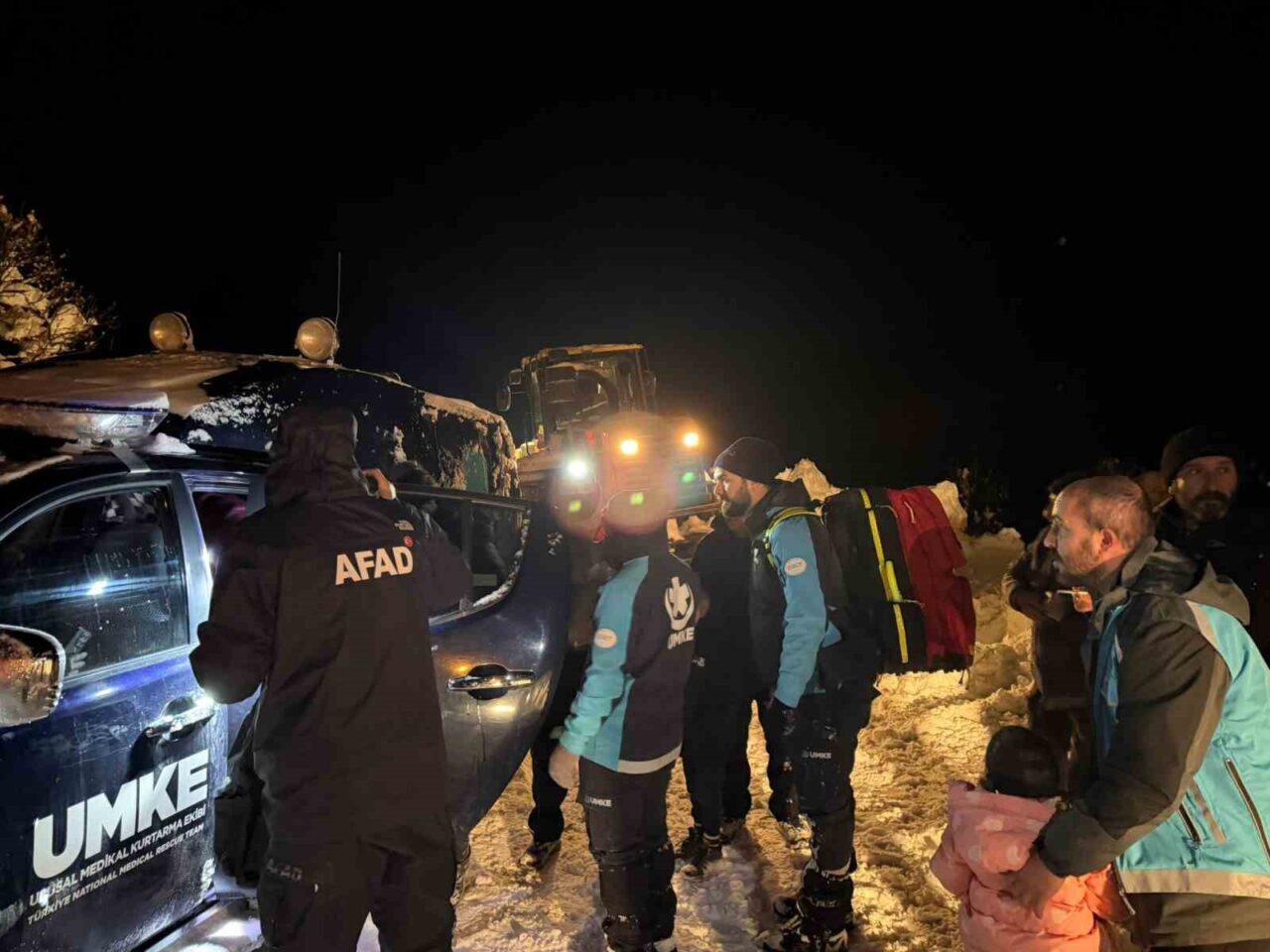 Tunceli’de; UMKE, 112, AFAD, MUAK ve MUDAK ekiplerinin koordineli çalışmasıyla