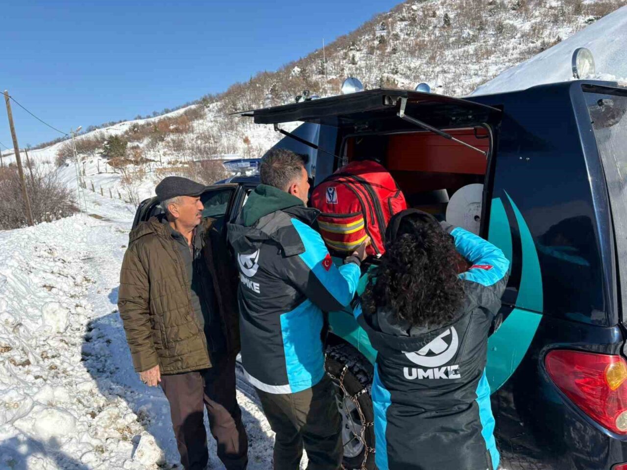 Tunceli’nin Batma Köyü Geçimli Mezrası’nda yaşayan diyaliz hastası 60 yaşındaki