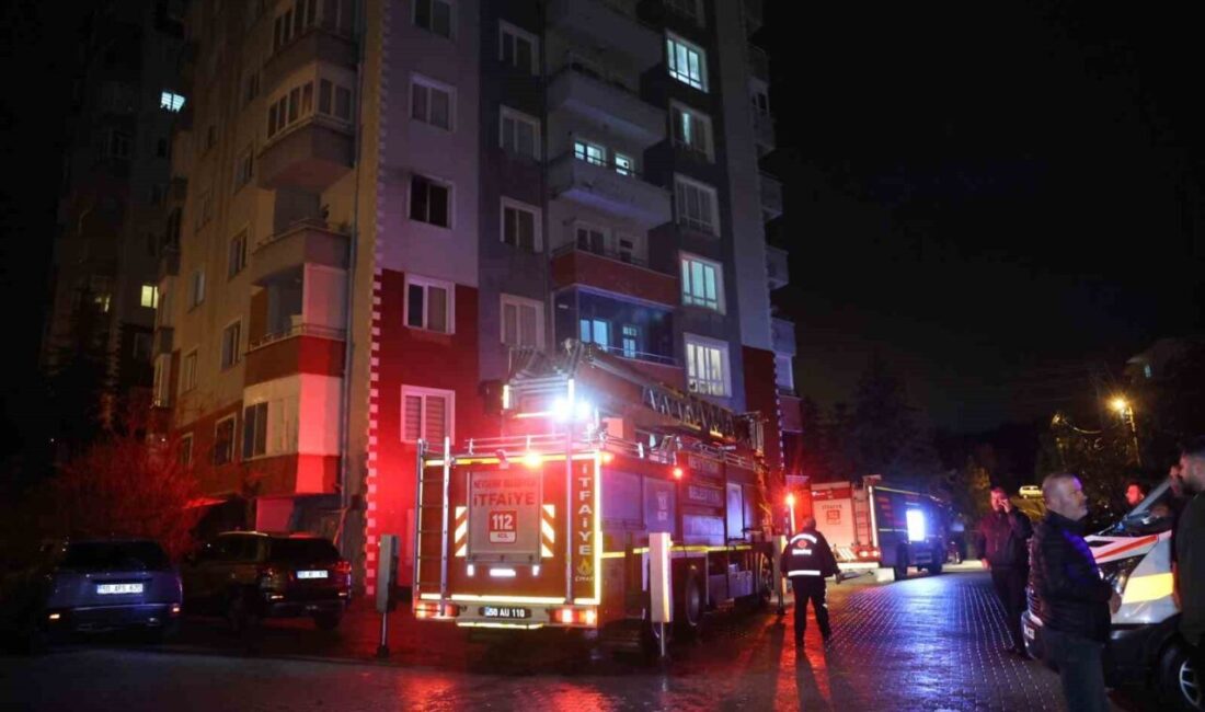 Nevşehir’de bir kişi evinde kamp ocağı tüpüne gaz dolumu yaptığı