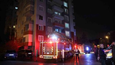 Nevşehir’de bir kişi evinde kamp ocağı tüpüne gaz dolumu yaptığı