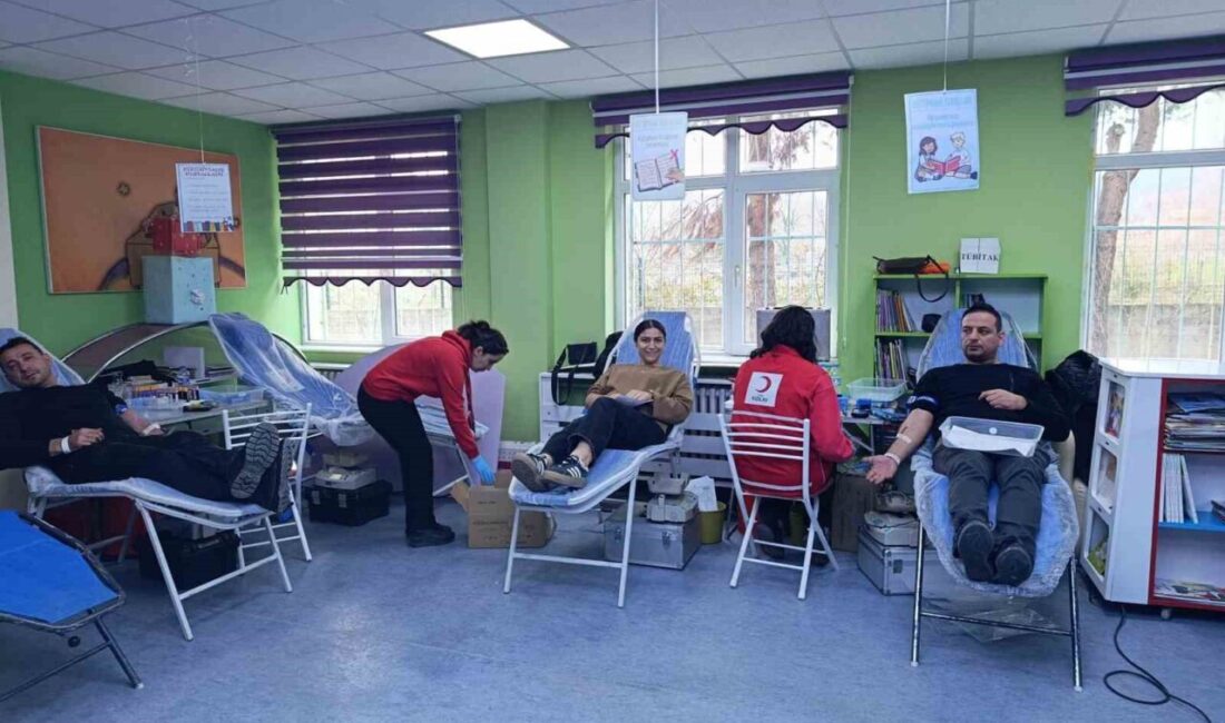 Türkeli İlçe Milli Eğitim Müdürlüğü ile Türk Kızılay iş birliğinde