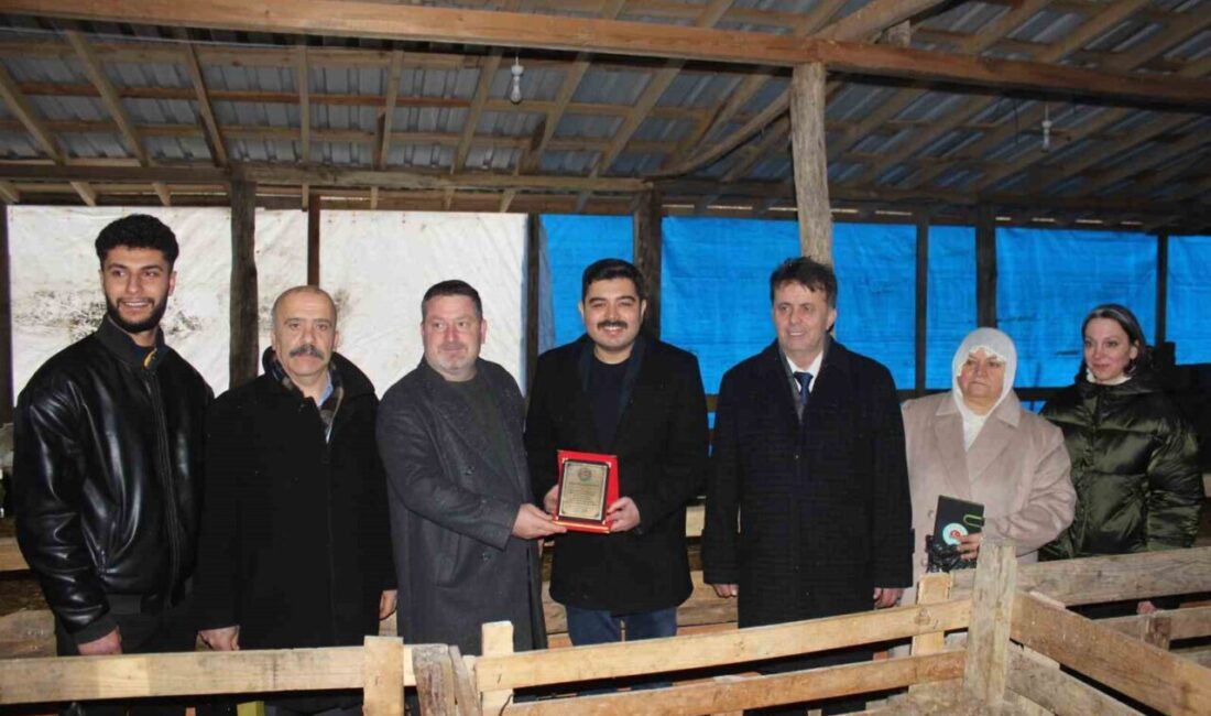 Sinop’un Türkeli ilçesinde devlet destekleriyle kurulan modern küçükbaş hayvancılık tesisi,