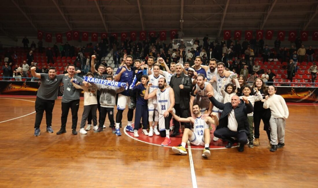 Türkiye Basketbol Ligi’nin 20. haftasında Kocaeli Büyükşehir Belediye Kağıtspor, konuk