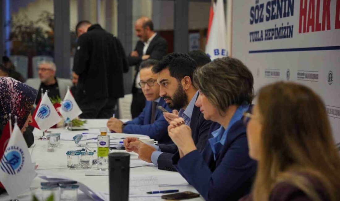 Tuzla Belediyesi’nin “Söz Senin, Tuzla Hepimizin” anlayışıyla düzenlediği halk buluşmalarının