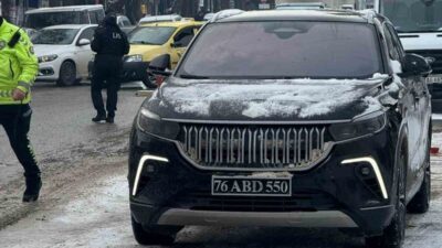 Tuzluca Belediye Başkanı Ahmet Sait Türkan’ın 76 ABD 550 plakalı