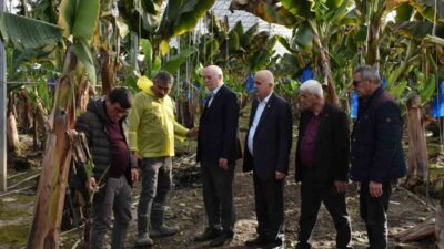 Türkiye Ziraat Odaları Birliği Genel Başkanı Şemsi Bayraktar, Manavgat’ta meydana