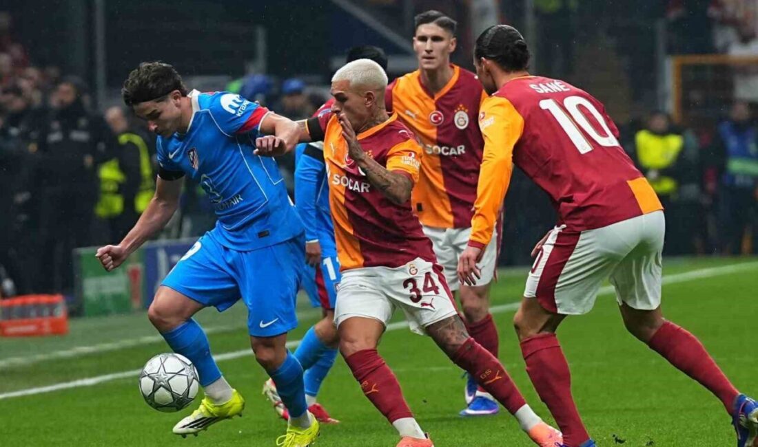 UEFA Şampiyonlar Ligi 7. haftasında Galatasaray, İspanyol ekibi Atletico Madrid’i