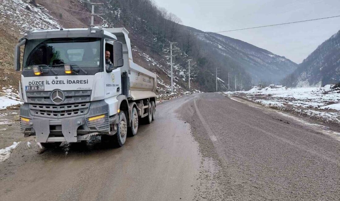 DÜZCE (İHA) – Düzce İl Özel İdaresi Yol ve Ulaşım