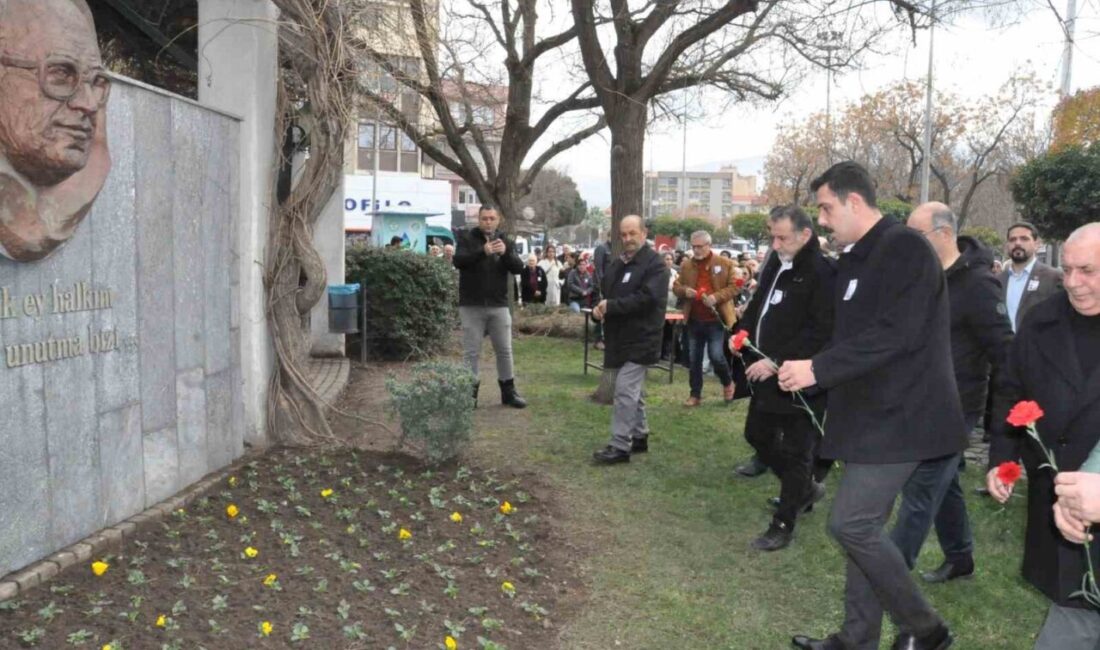 Gazeteci ve yazar Uğur Mumcu, ölümünün 33. yılında Manisa’nın Salihli