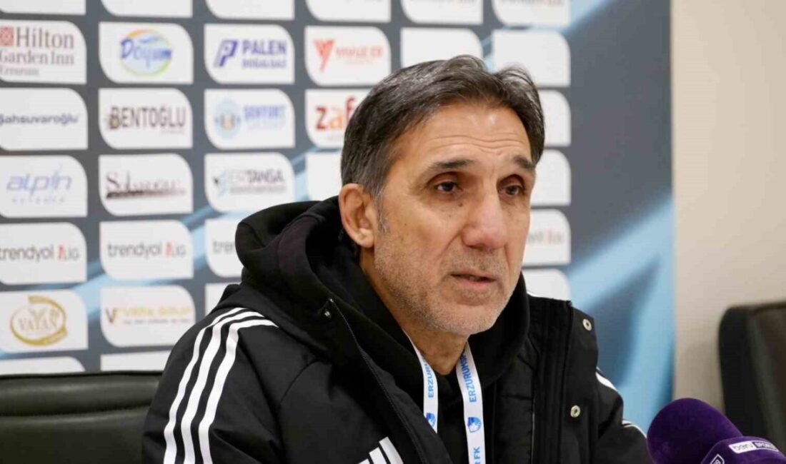 Sarıyer Teknik Sorumlusu Ümit İnal, Erzurumspor FK karşısında 4-0’lık alınan