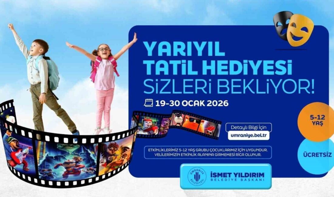 Ümraniye Belediyesi, 5-12 yaş arası çocuklar için hazırladığı kültür ve