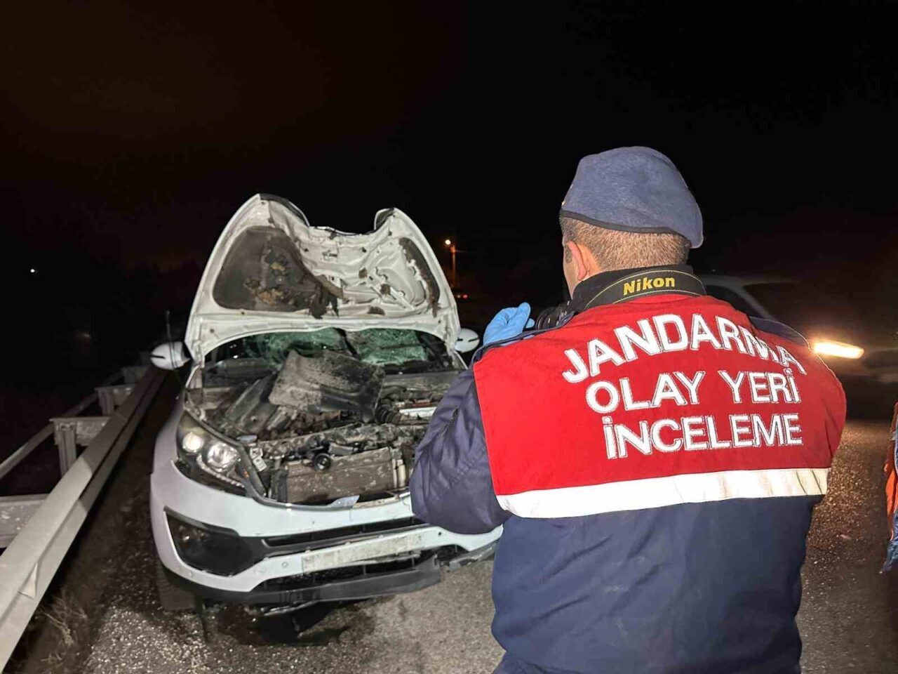 Uşak’ta cipin çarpması sonucu ağır yaralanan 66 yaşındaki yaya, kaldırıldığı